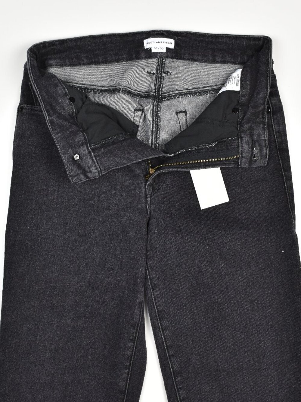Good American Good Legs Straight Jeans NEW - 10 / 30 - Picture 5 of 7